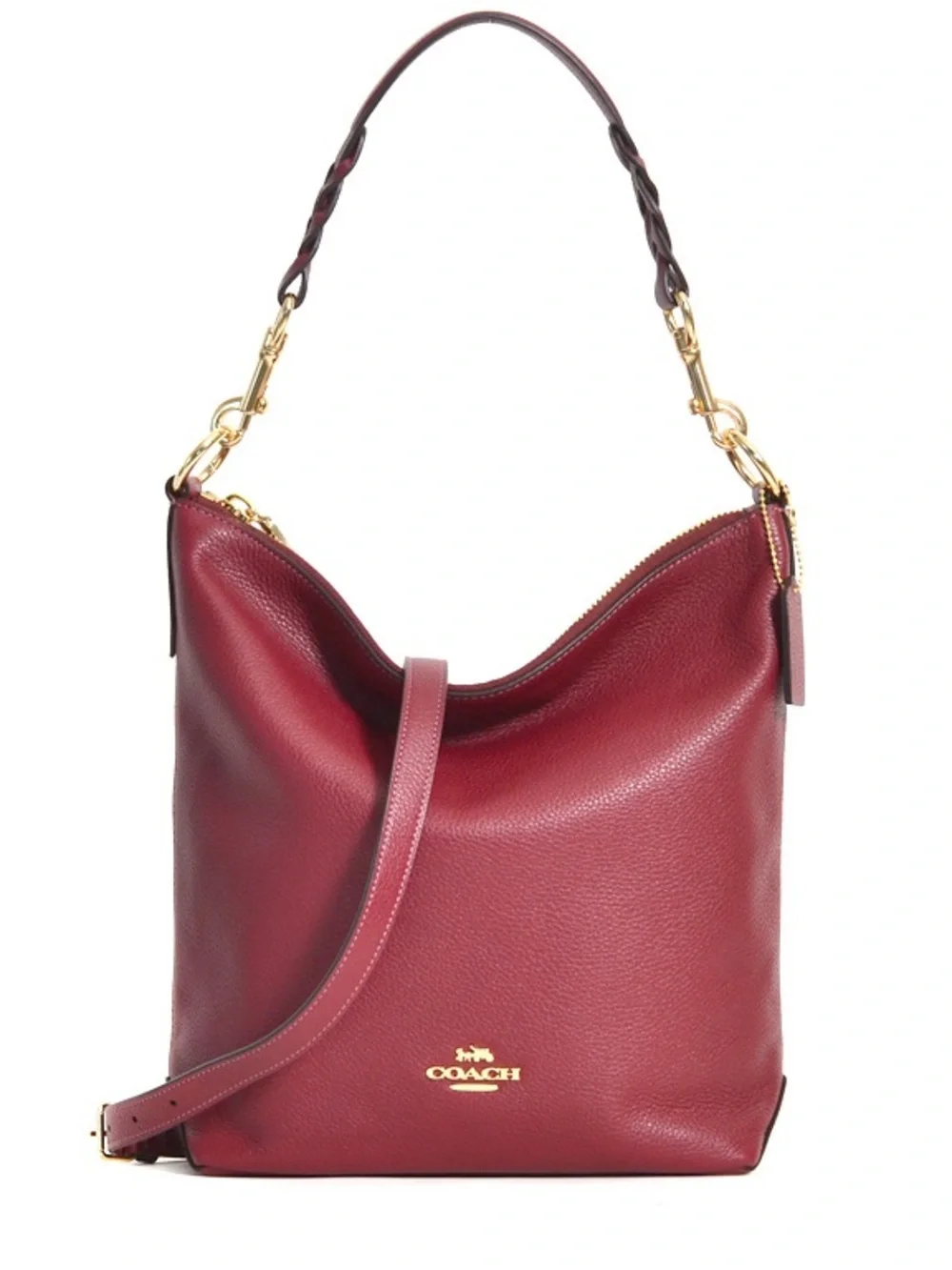 Coach Abby Duffle Maroon in EUC MSRP: $398.00 - Picture 12 of 16